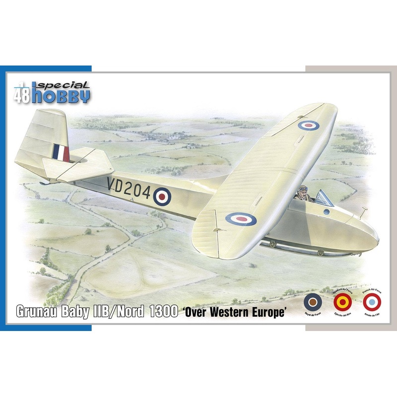 1/48 Grunau Baby IIB/Nord 1300 'Over Western Europe'