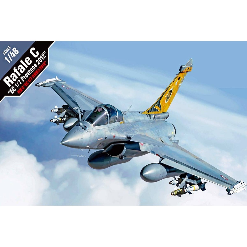 1/48 Rafale C French Air Force 1st Fighter Squadron Provence 2012