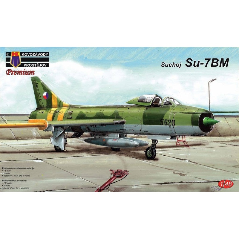 1/48 Sukhoi Su-7BM Czechoslovak AF + Etch, Mask
