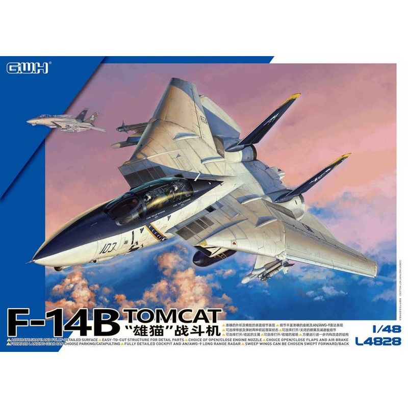 1/48 US Navy F-14B Carrier-Based Fighter