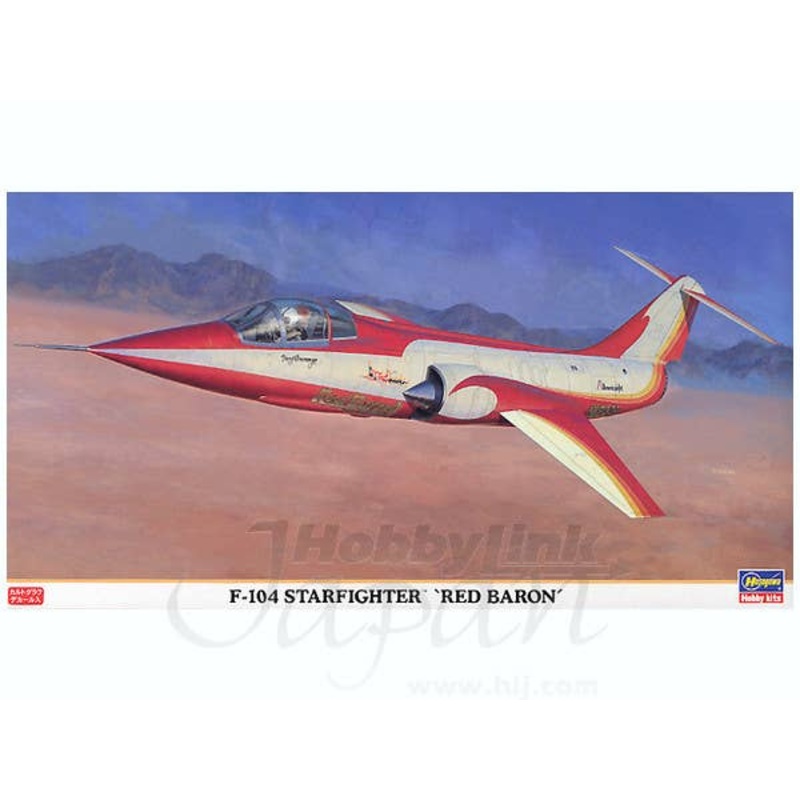 1/48 F-104 Star Fighter Red Baron