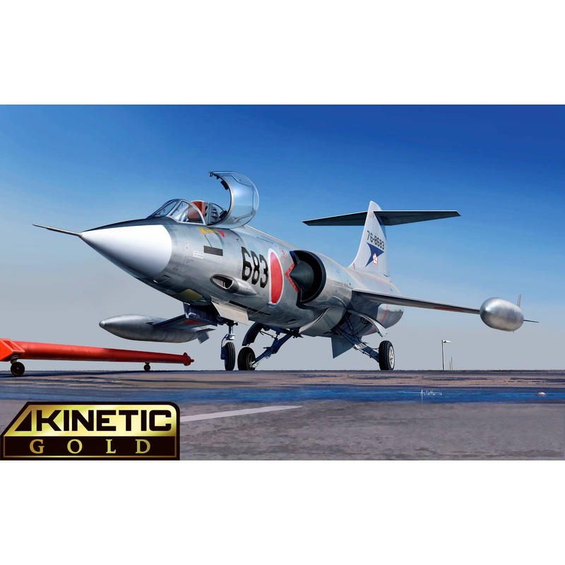 1/48 F-104J Starfighter JASDF (Kinetic Gold)