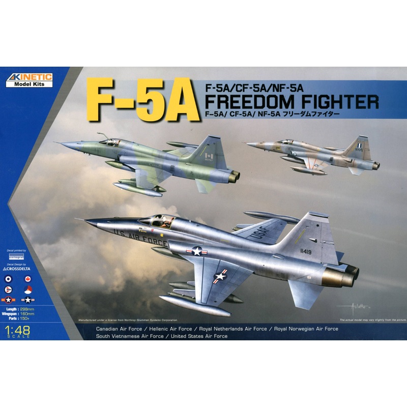 1/48 F-5A, CF-5A, NF-5A Freedom Fighter