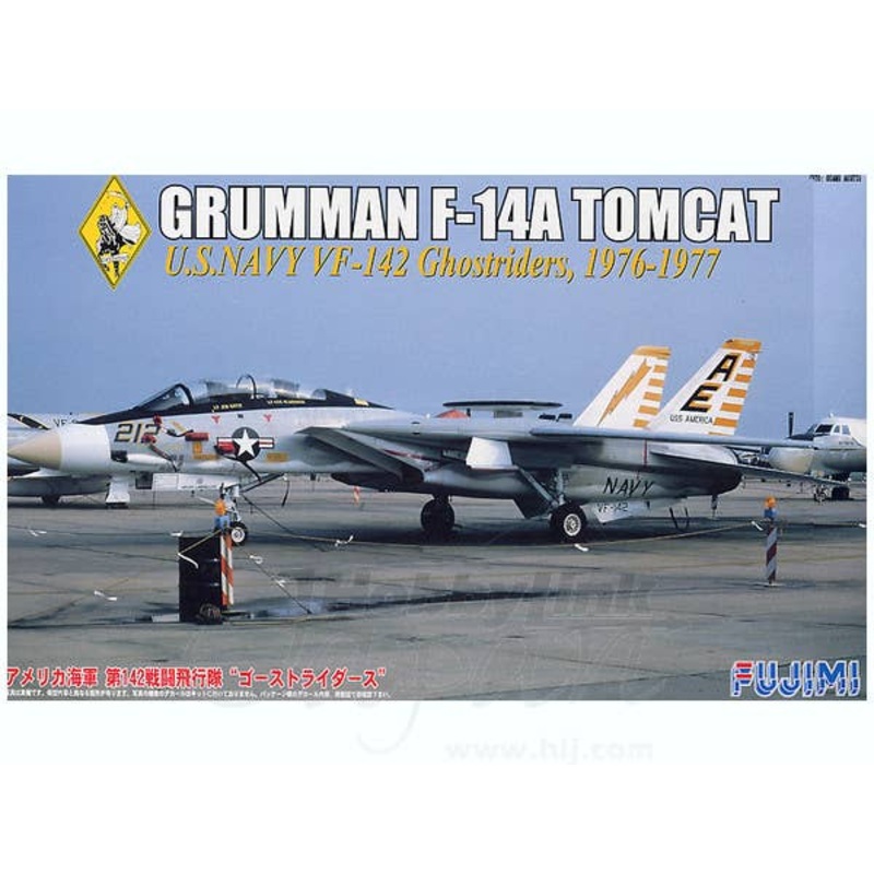 1/48 Grumman F-14A Tomcat U.S. Navy VF-142 Ghostriders
