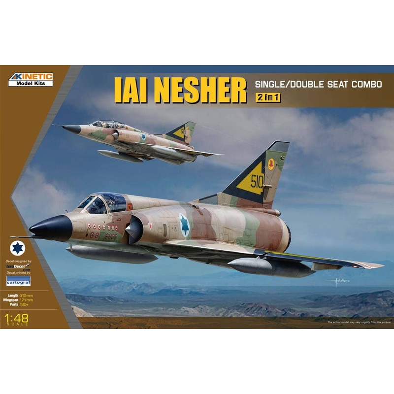 1/48 IAI Nesher 2 in 1 (Single-Seat/Double-Seat Type)