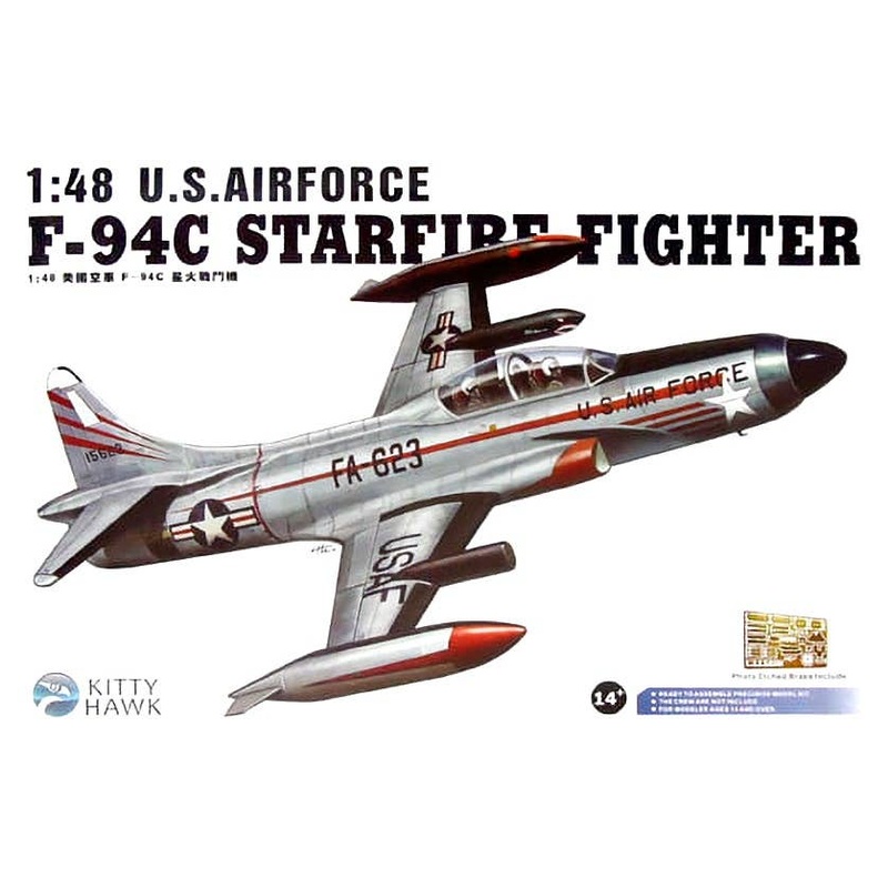 1/48 Kitty Hawk F-94C