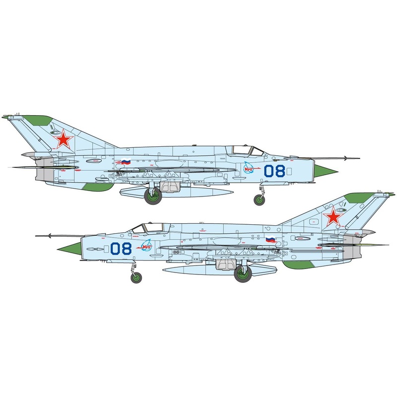 1/48 MiG-21bis Fishbed L Blue 08