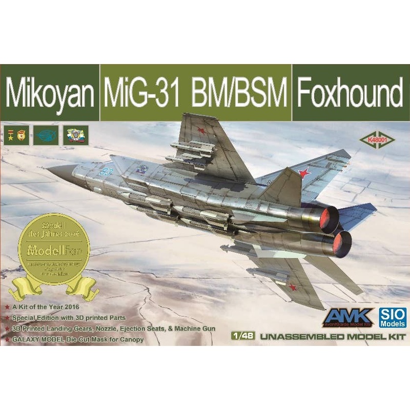 1/48 MiG-31BM/BSM Foxhound "Special Edition"