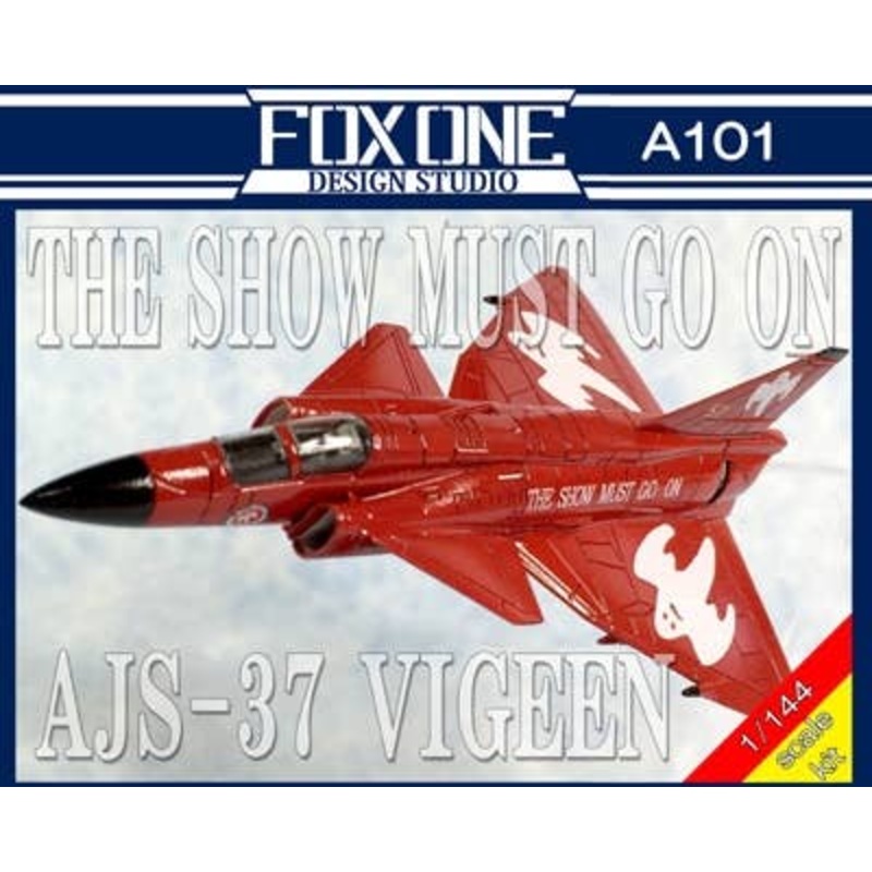 1/144 AJS-37 Vigeen The Show Must Go On