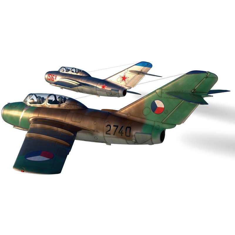 1/144 UTI MiG-15 Dual Combo