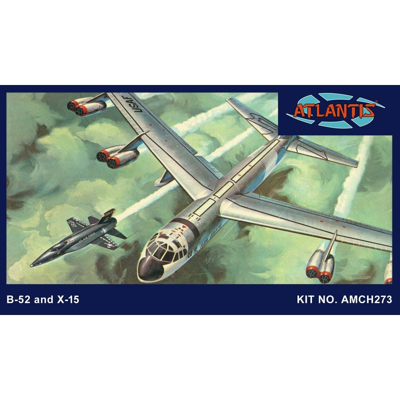 1/175 B-52 & X-15 w/Swivel Stand