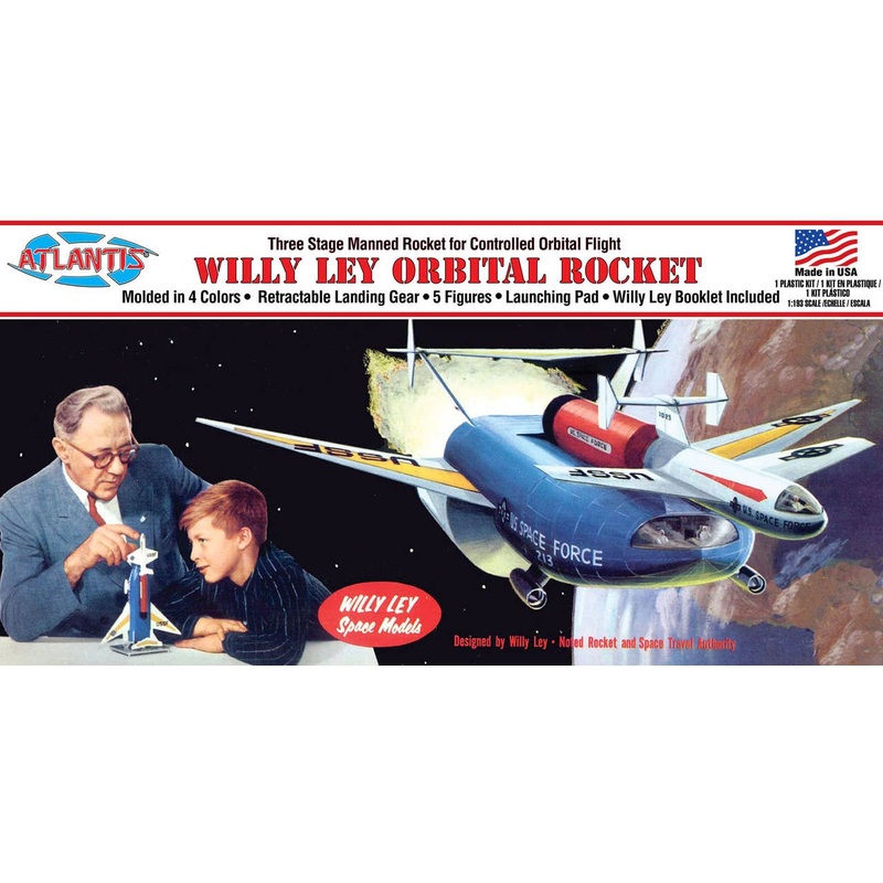1/193 Willy Ley Orbital Rocket