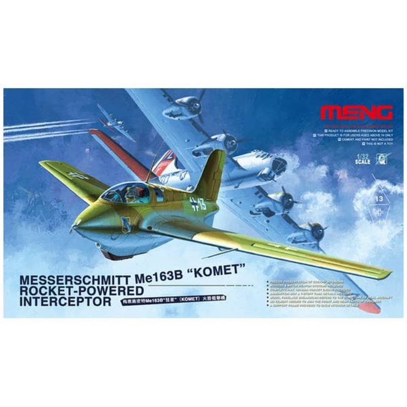 1/32 Messerschmitt Me163B Komet Rocket Interceptor
