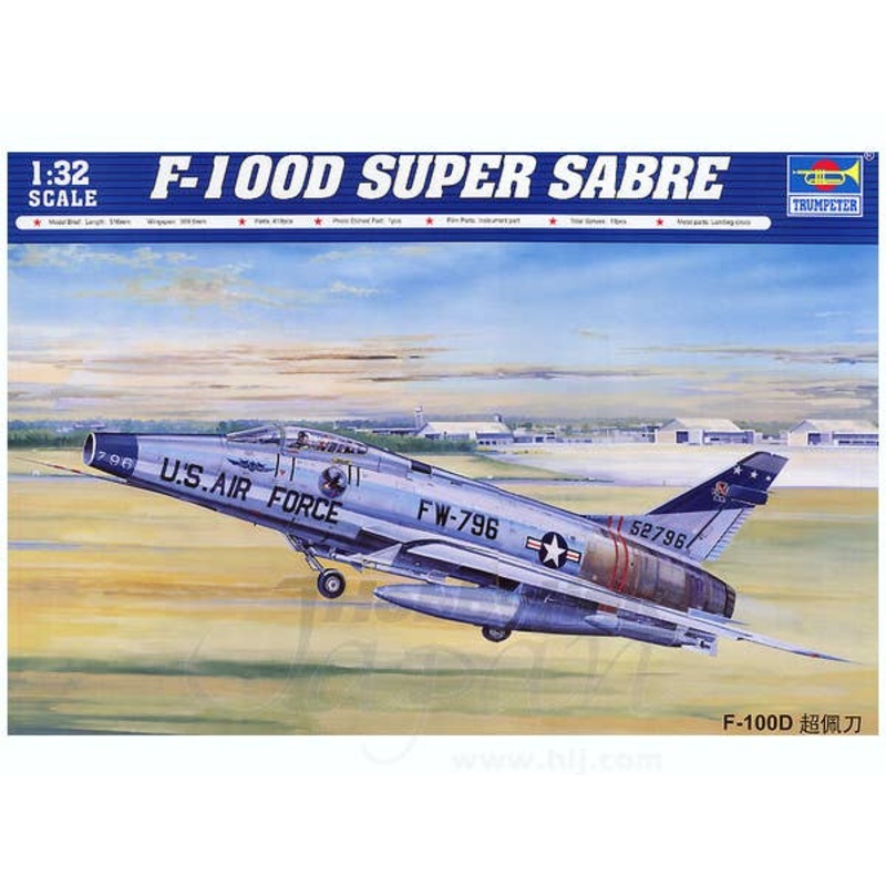 1/32 North American F-100D Super Sabre