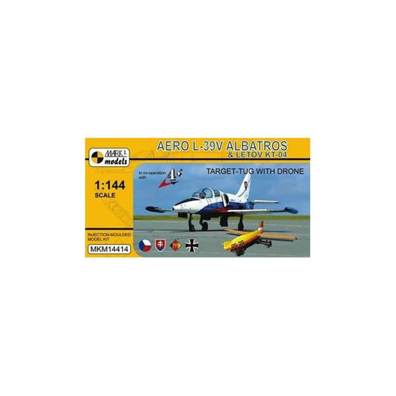 1/144 Aero L-39V Albatross w/ Letov KT-04 Drone