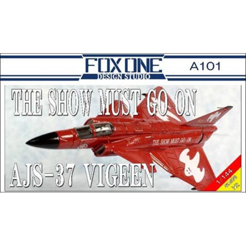 1/144 AJS-37 Viggen The Show Must Go On