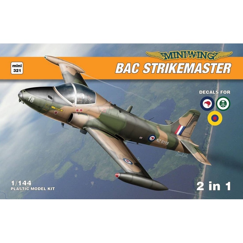 1/144 BAC Strikemaster (RNZAF, RSAF, Ecuador) 2 in 1
