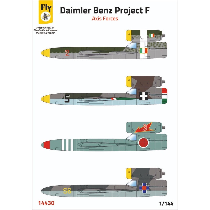 1/144 Daimler Benz Project F Axis Forces