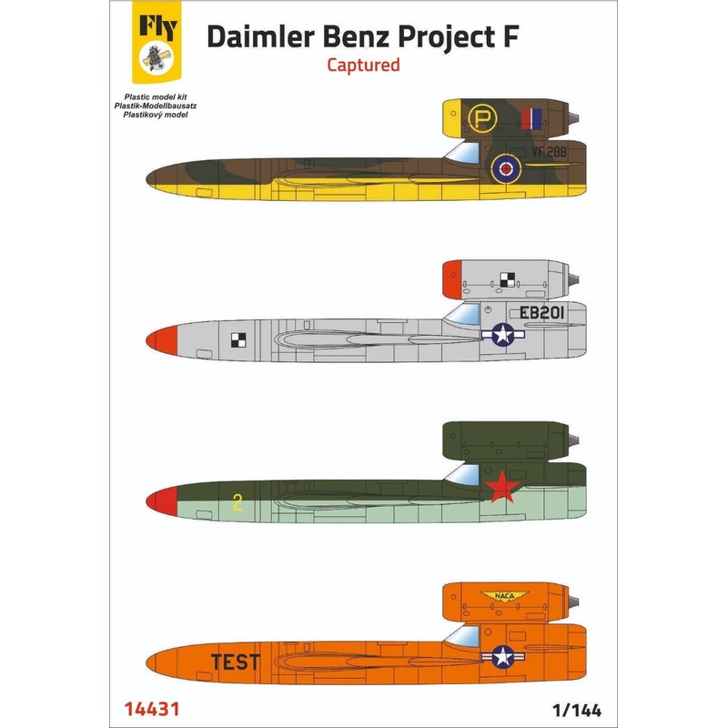 1/144 Daimler Benz Project F Captured