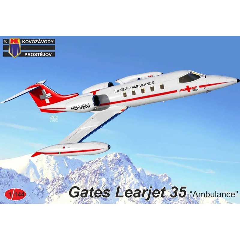 1/144 Gates Learjet 35 Ambulance