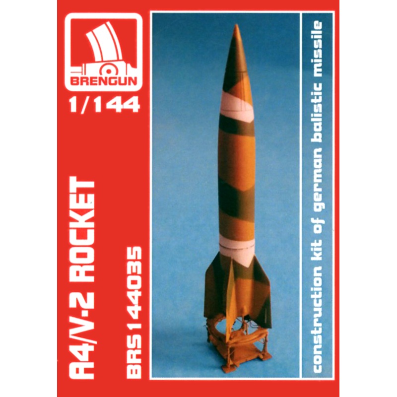 1/144 German Rocket V-2/A4 Construction Kits