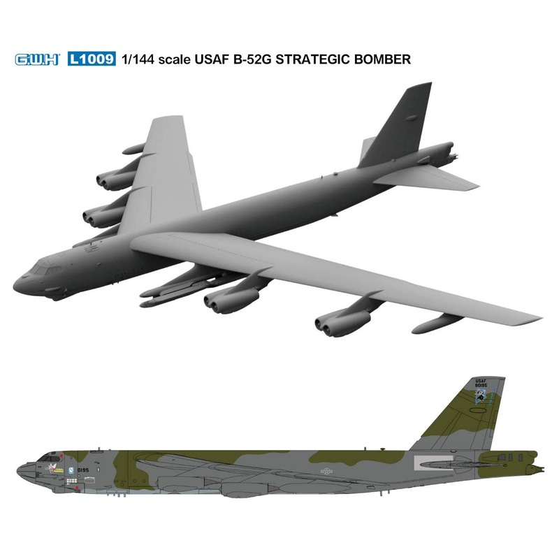 1/144 US Air Force B-52G Strategic Bomber