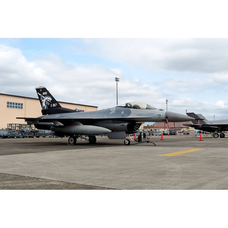 1/144 US Air Force Fighter F-16C Fighting Falcon Misawa Air Base 35th Fighter Wing Operation Wild Weasel 50th Anniversary Marking