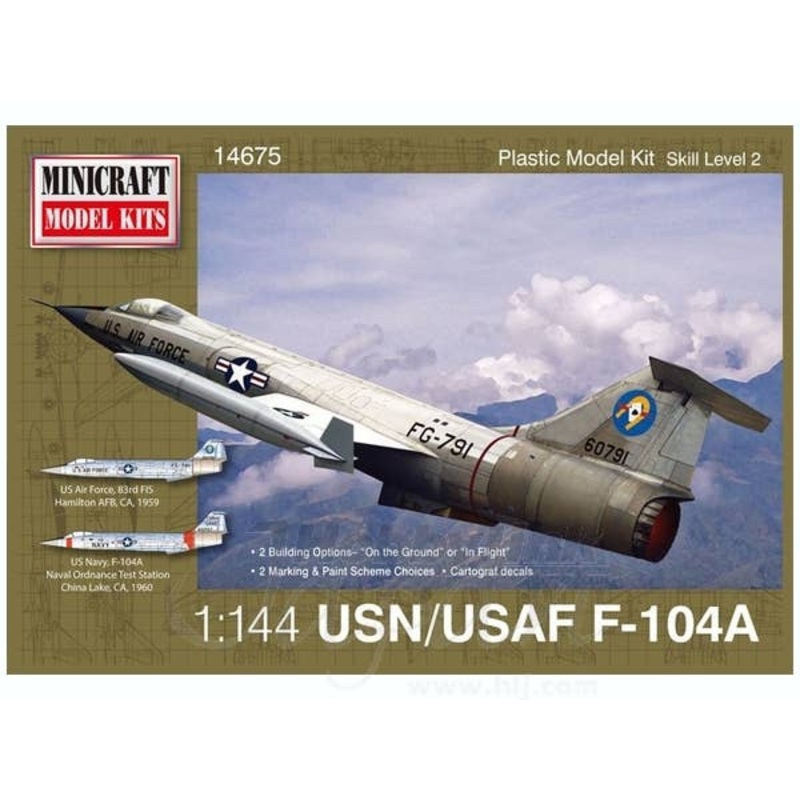 1/144 USN/USAF F-104A