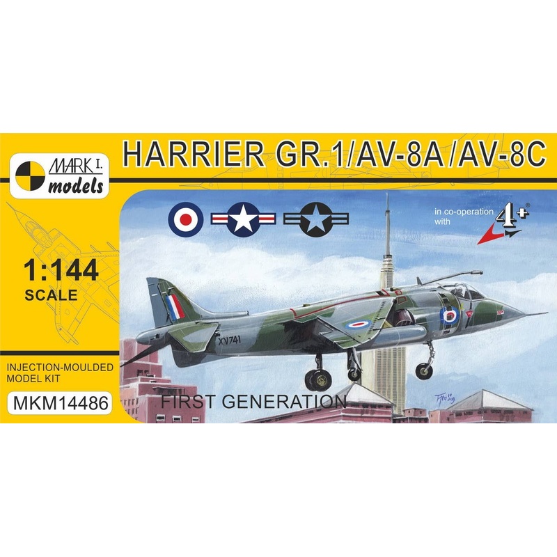 1/144 Harrier GR.1A/AV-8A/AV-8C First Generation