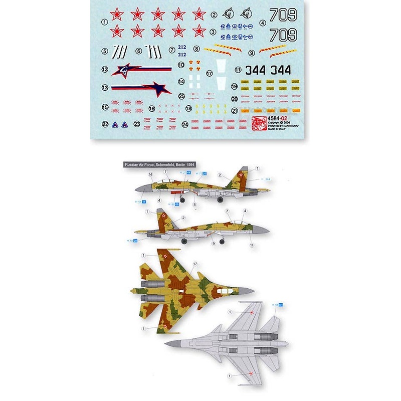 1/144 Su-35 & Su-37