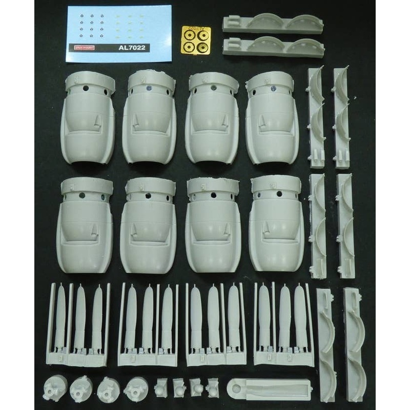 1/72 Correct Engine Set for C121 Constelation