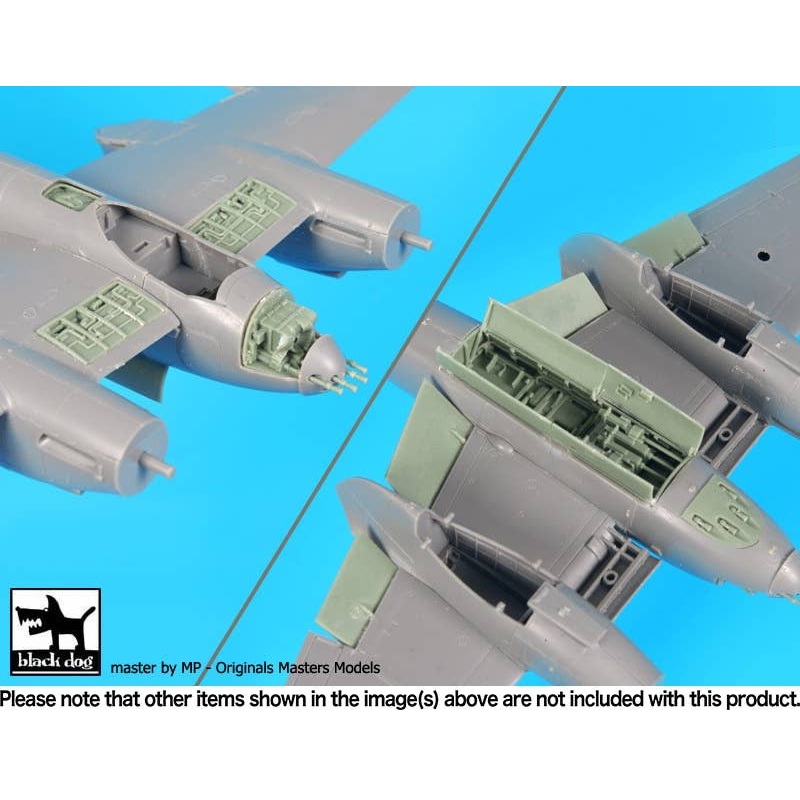 1/72 De Havilland Mosquito Mk VI Big Set (for Tamiya)