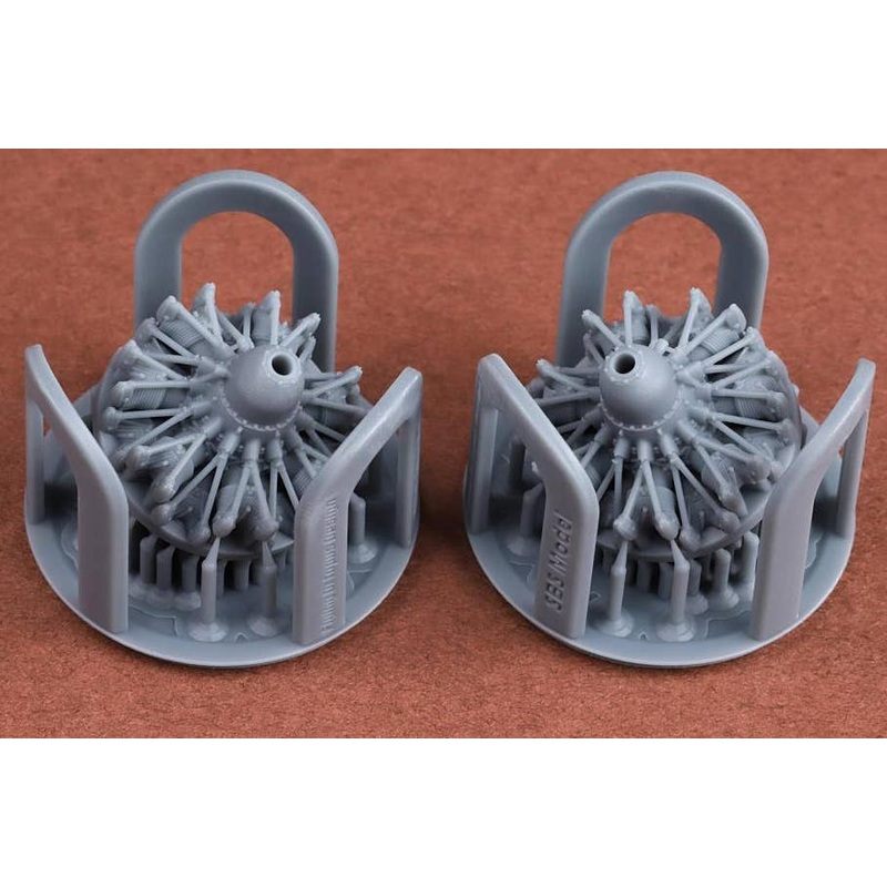 1/72 Gnome-Rhone 14N/K engine x 2