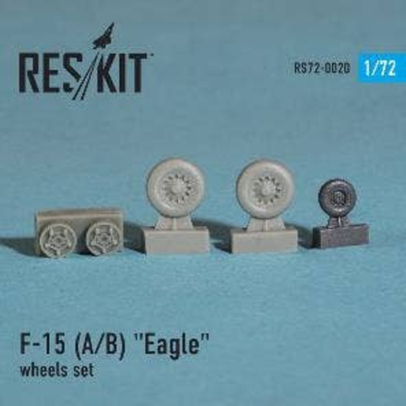 1/72 McDonnell Douglas F-15 (A/B) "Eagle" Wheels Set