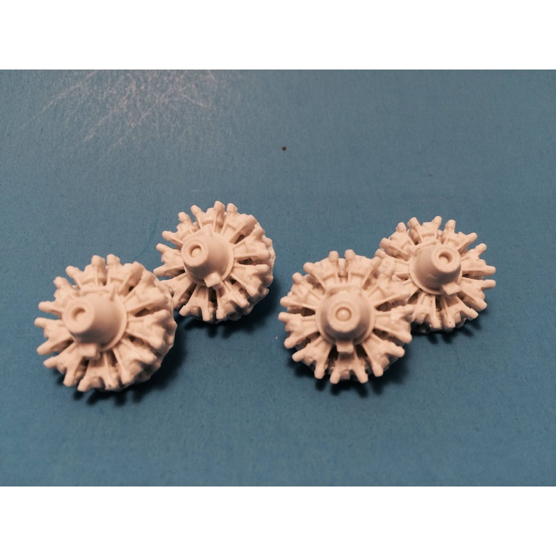 1/72 Wright Cyclone R3350 engines (4 pcs)