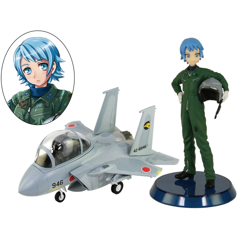 JASDF Fighter Aircraft F-15J with Self-Defense Official Figure