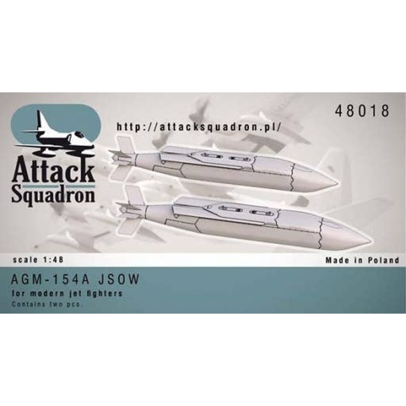 1/72 AGM-154 JSOW A Glide Bomb 2pcs