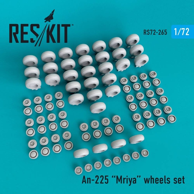 1/72 An-225 Mriya Wheels Set