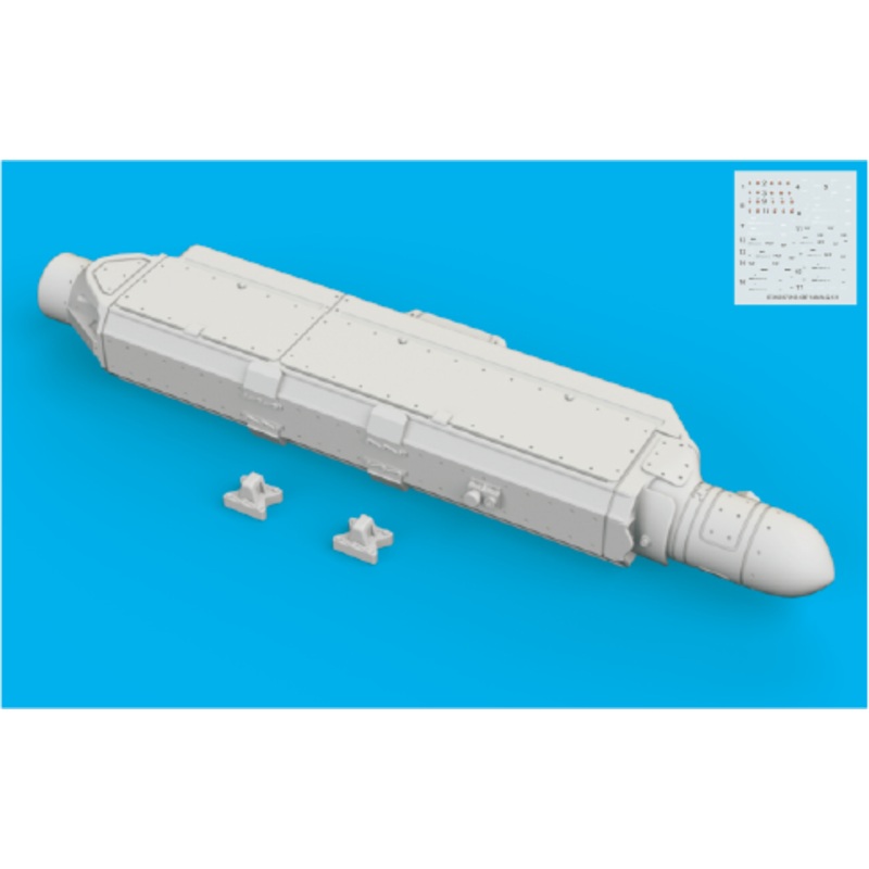 1/72 AN/ALQ-131 (Deep) ECM Pod (1 pc.)