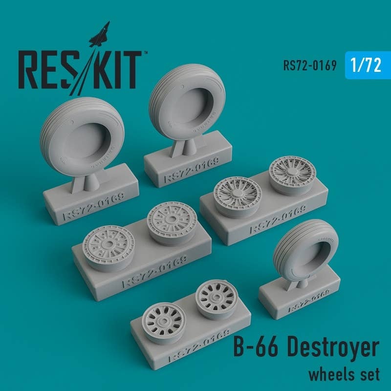 1/72 B-66 Destroyer Wheels Set