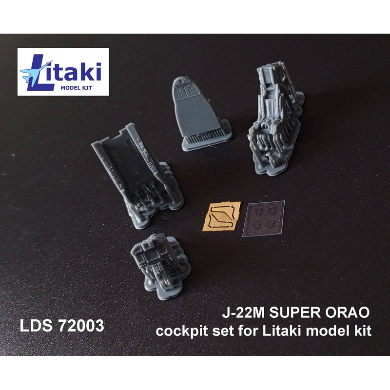 1/72 cockpit set for J-22M SUPER ORAO (for Litaki model kit)
