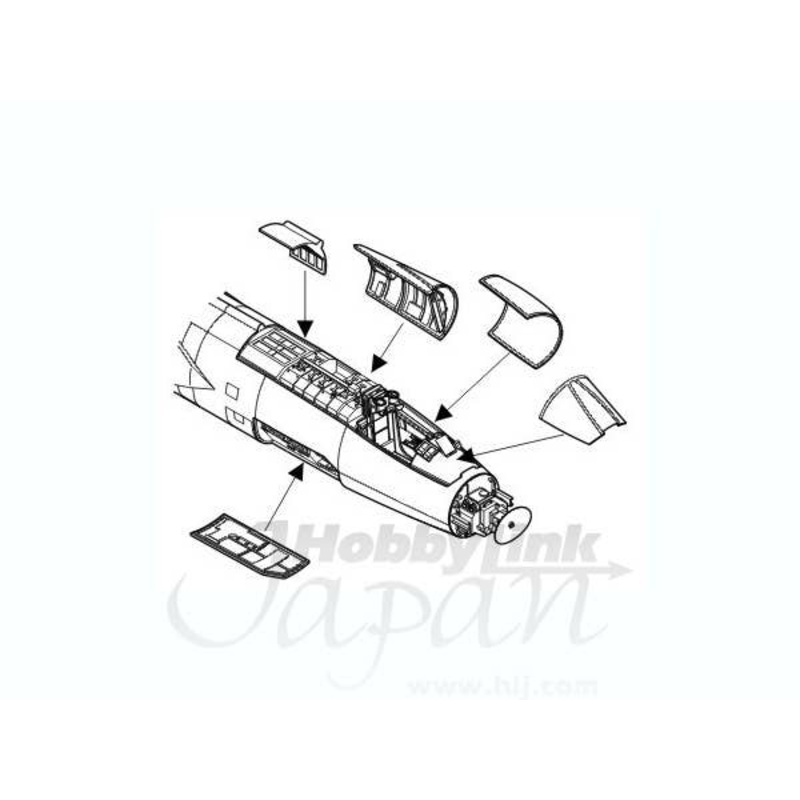 1/72 F-104G/S interior set for Hasegawa