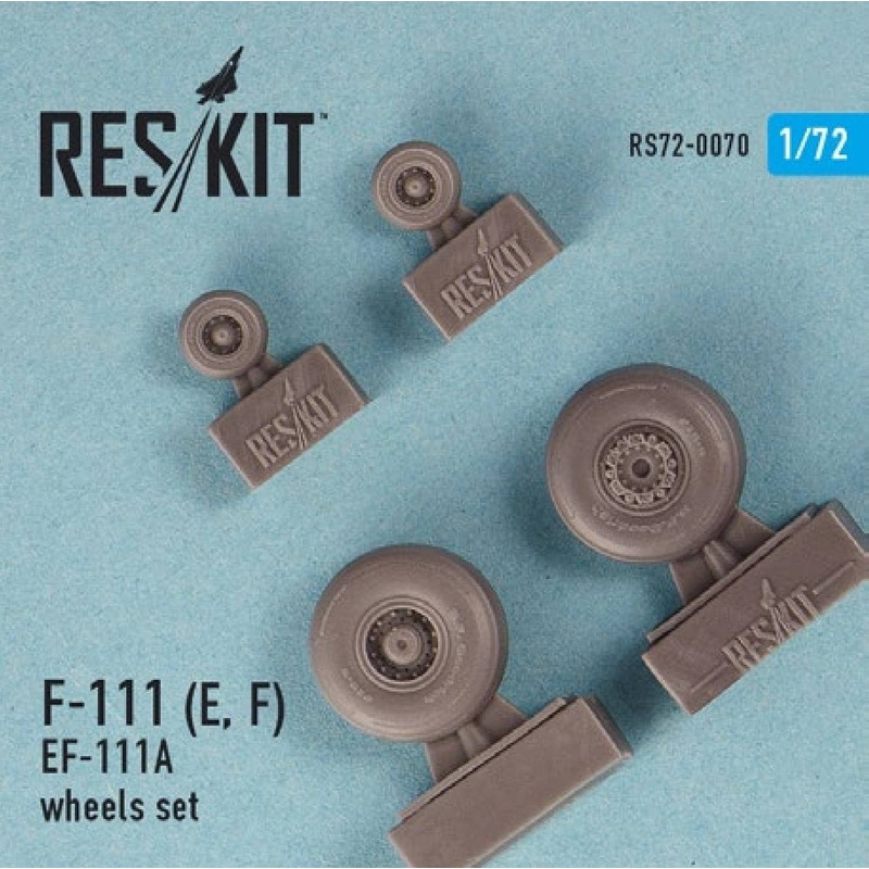 1/72 F-111 (E, F)/EF-111A Wheel Set (for Hasegawa and Italeri)