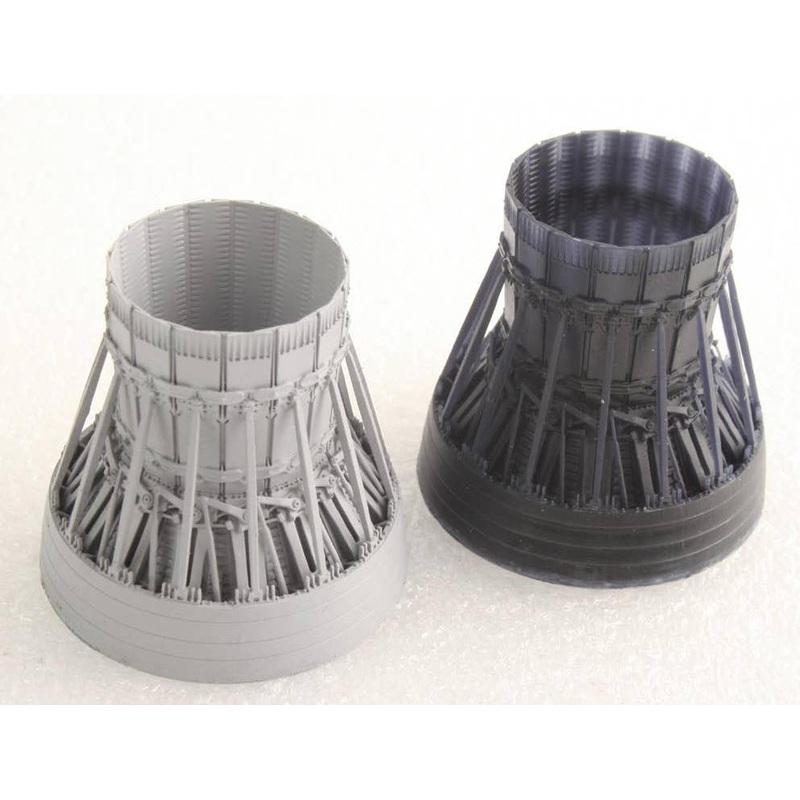 1/72 F-15 C/D/E/K P&W Exhaust Nozzle Set (Closed) (For Academy)