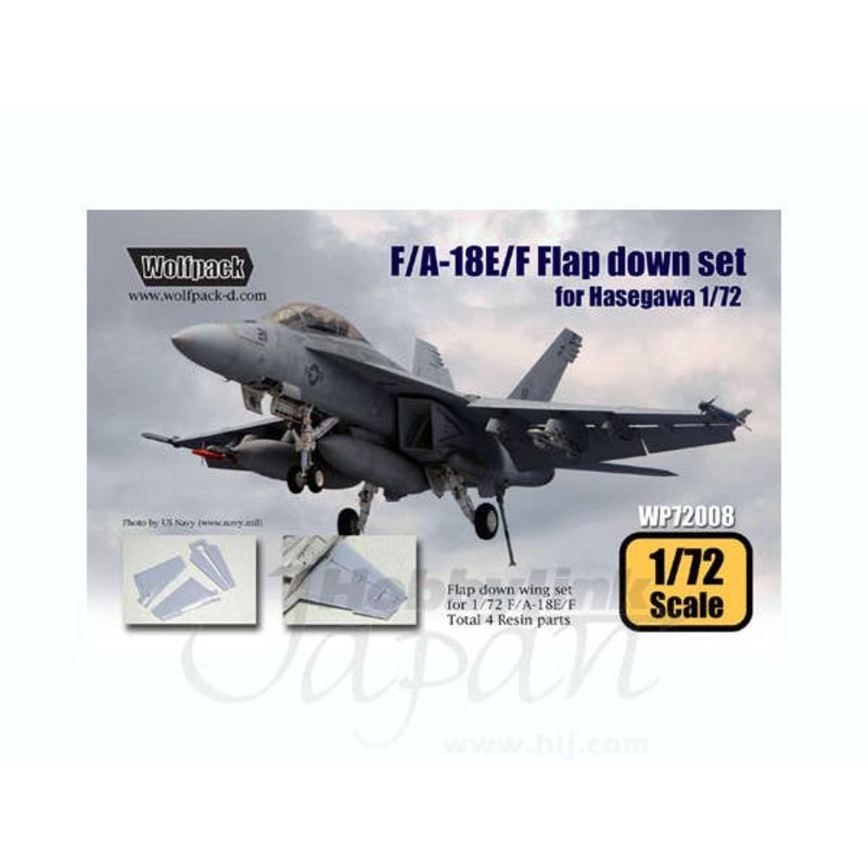 1/72 F/A-18E/F Flap Down Set (for Hasegawa)