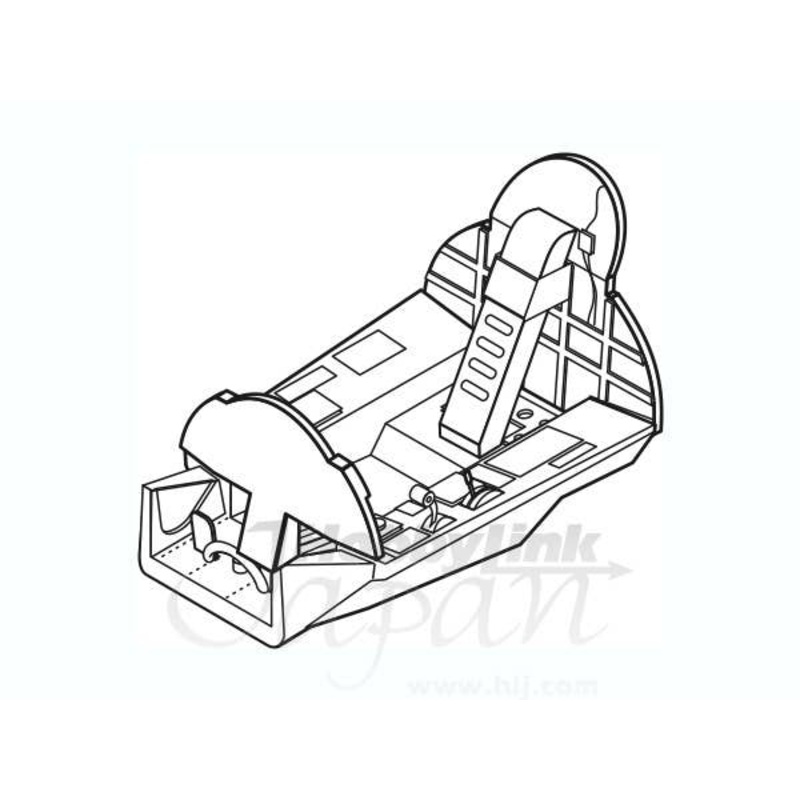 1/72 Hawker Hunter interior