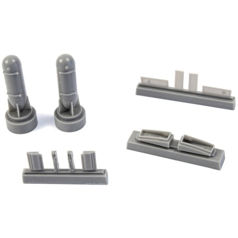 1/72 Ki-61-I Tei Hien Armament Set, for Hasegawa Kit