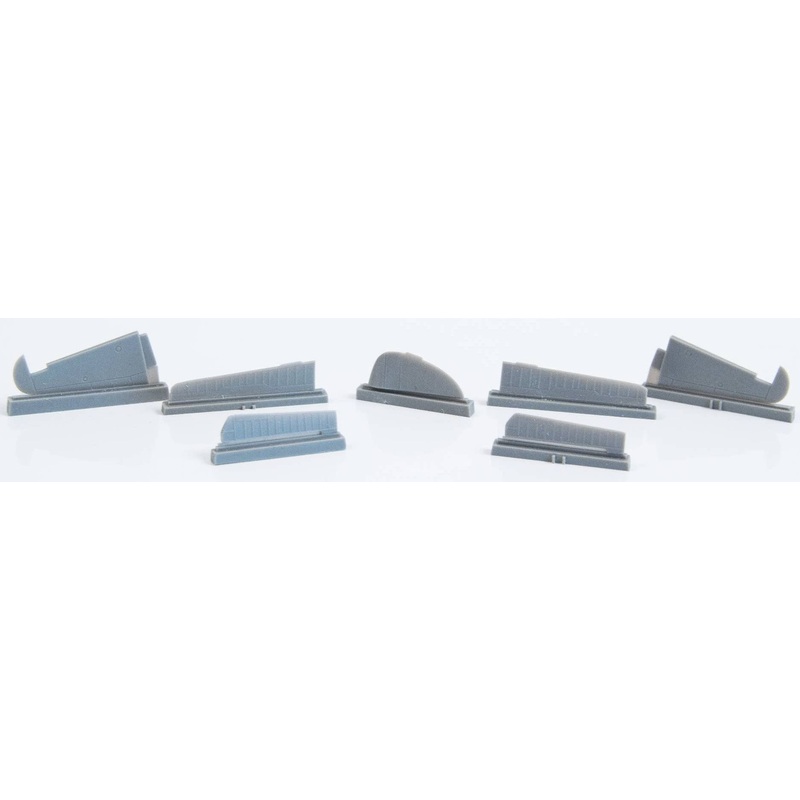 1/72 Ki-84-I (Ko) Hayate Control Surfaces Set (for Hasegawa Kit)