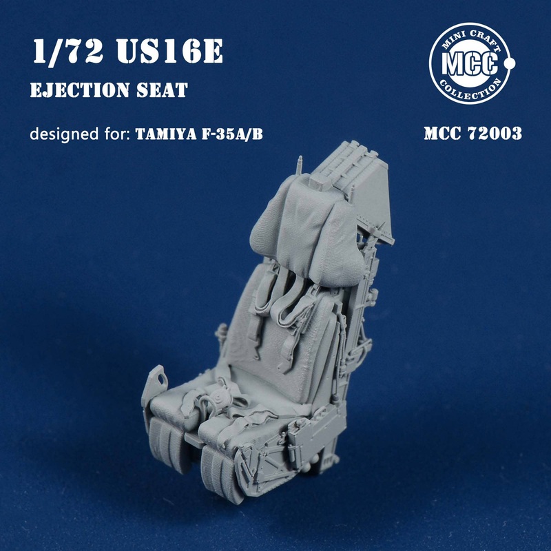 1/72 M.B.MK16 - US16E Ejection Seat for F-35A/B (1pcs) For Tamiya