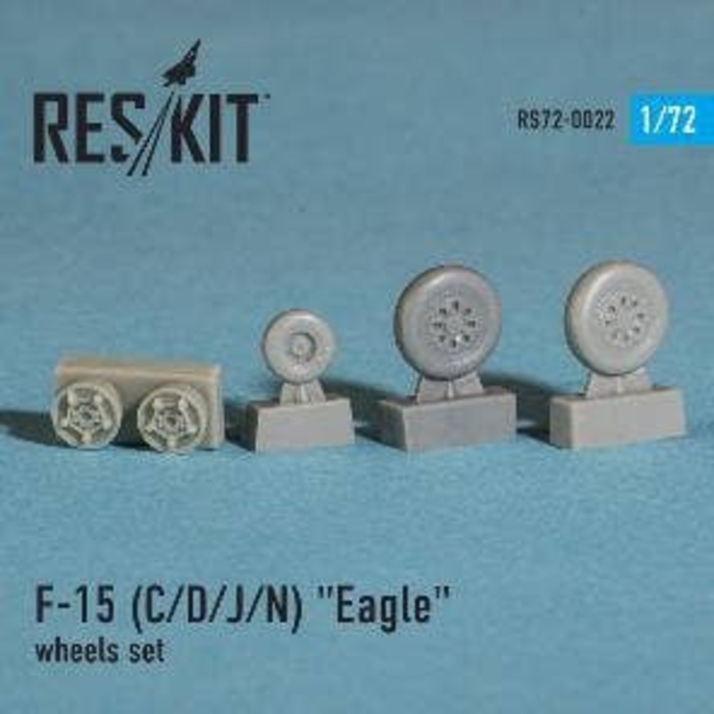 1/72 McDonnell Douglas F-15 (C/D/J/N) "Eagle" Wheels Set